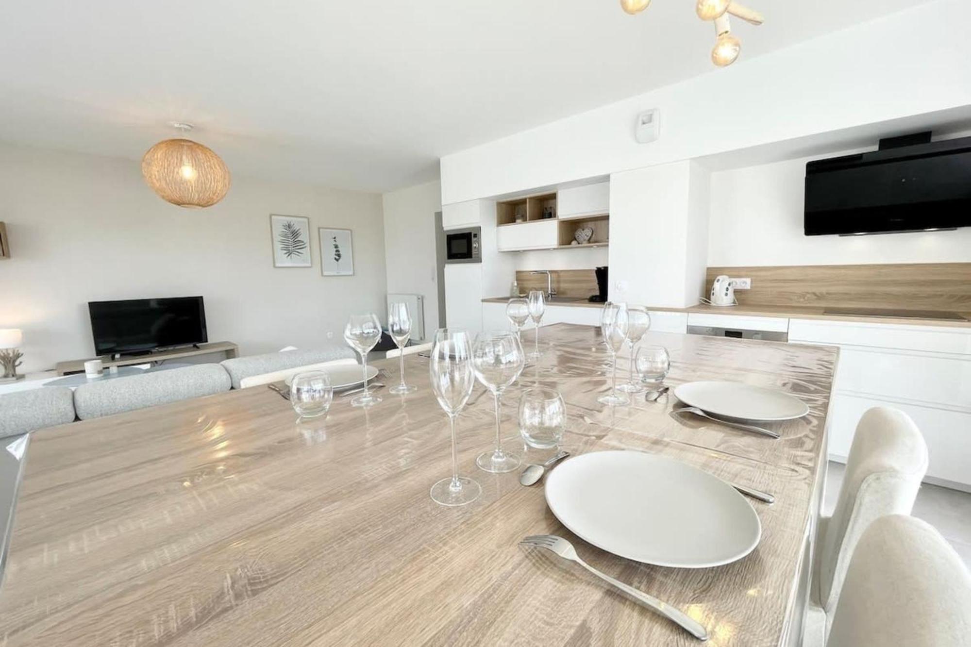 Spacieux Appartement Neuf De Standing Hyper Cosy ラルモール・プラージュ エクステリア 写真